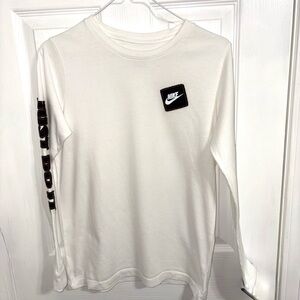 Nike White Logo Tee